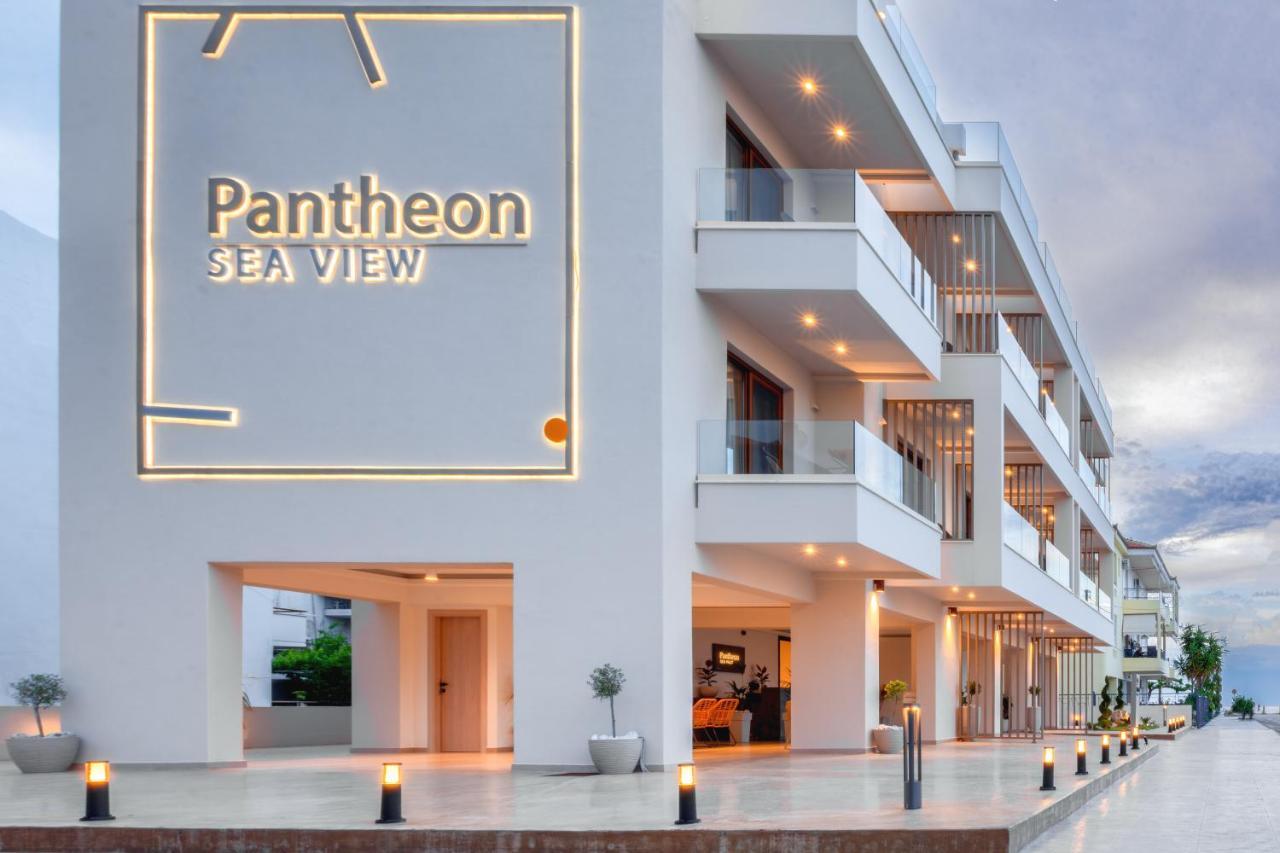Pantheon Sea View Aparthotel Neoi Poroi Exterior photo